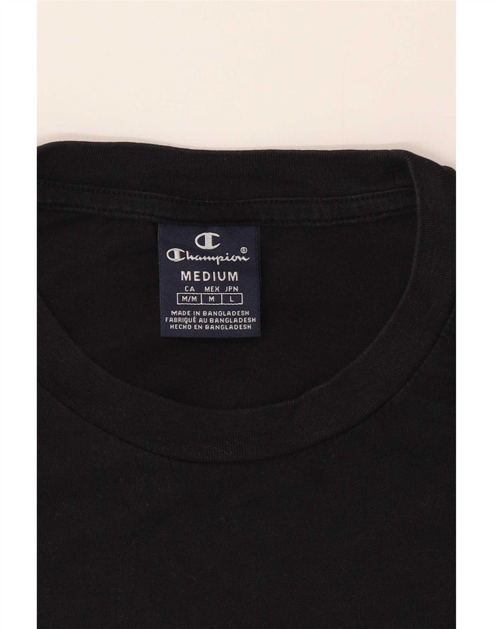 T-shirt da uomo Champion Top media nera