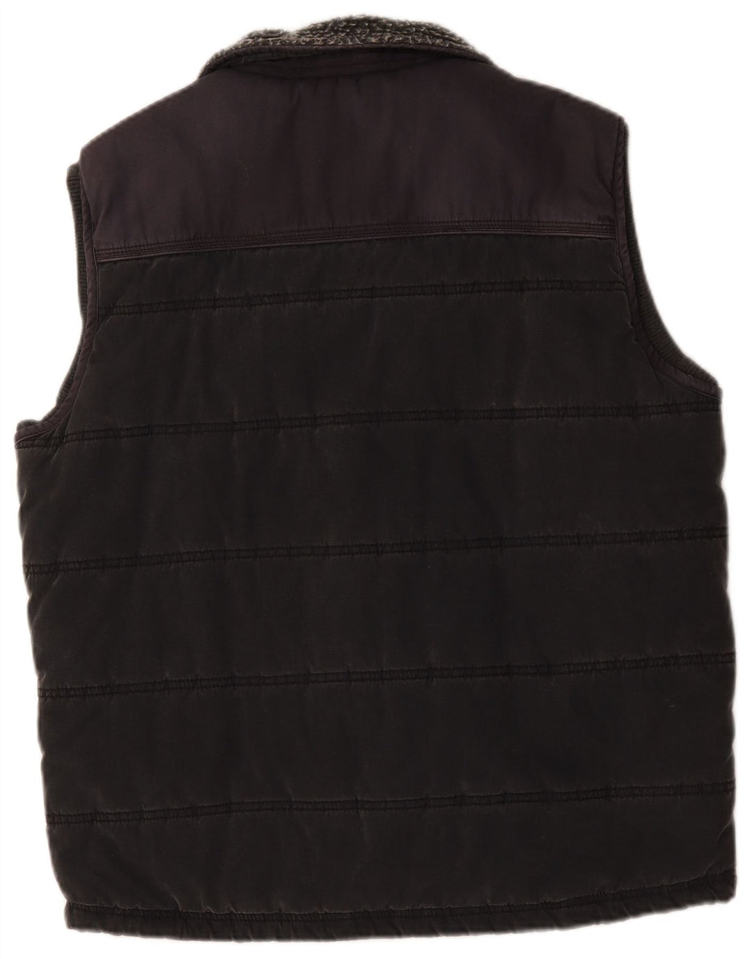 Gilet imbottito da uomo Fat Face UK 40 grande cotone grigio