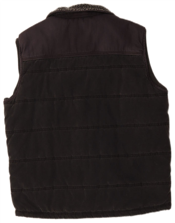 Gilet imbottito da uomo Fat Face UK 40 grande cotone grigio