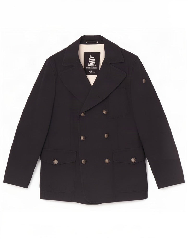 Giacca blazer doppiopetto da uomo Marina Yachting IT 48 media nera