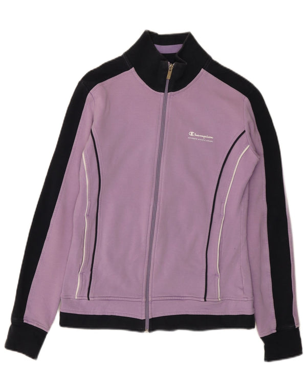 Giacca da tuta da donna CHAMPION UK 12 Blocco colore viola medio