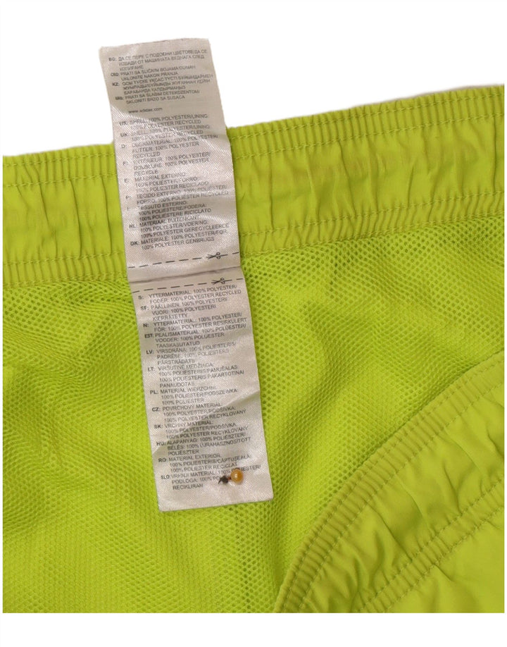 Pantaloncini sportivi Adidas da uomo grandi in poliestere verde