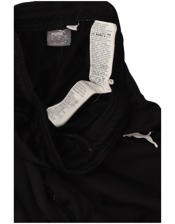 Pantaloni della tuta da ragazzo Puma 9-10 anni in poliestere nero