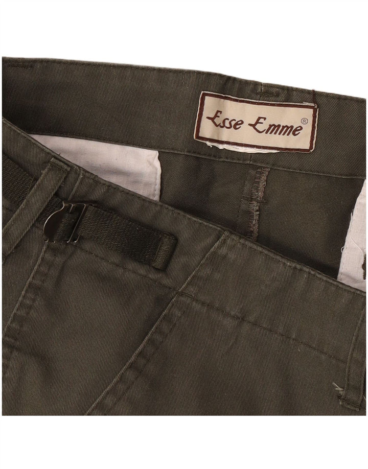 ESSE EMME Pantaloni cargo dritti da uomo W38 L27 Cachi