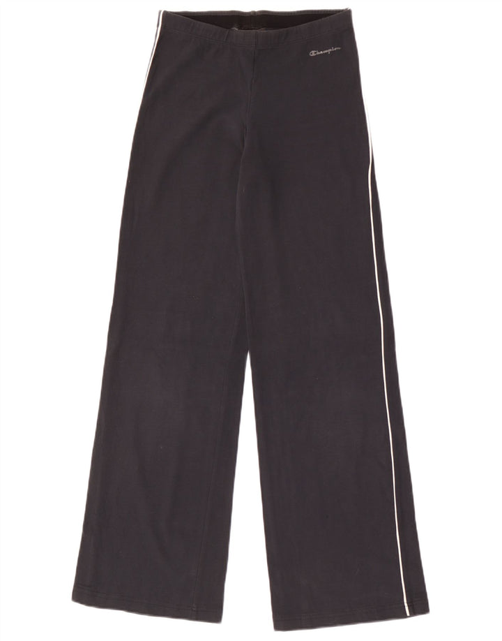 Pantaloni da tuta da donna Champion UK 8 piccoli in cotone nero
