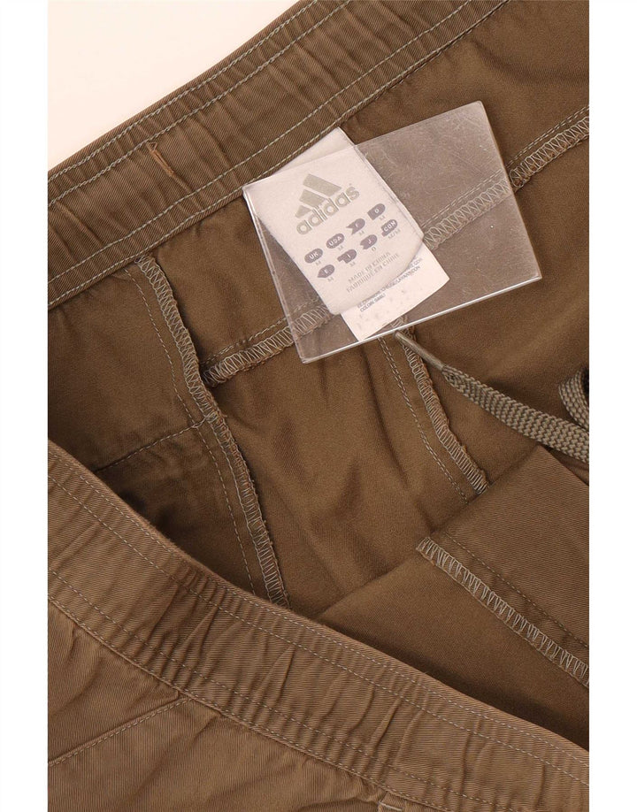 Pantaloncini cargo Adidas da uomo medi W32 marroni