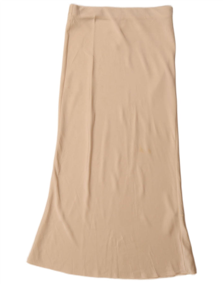 Gonna lunga Zara da donna piccola W26 poliestere beige