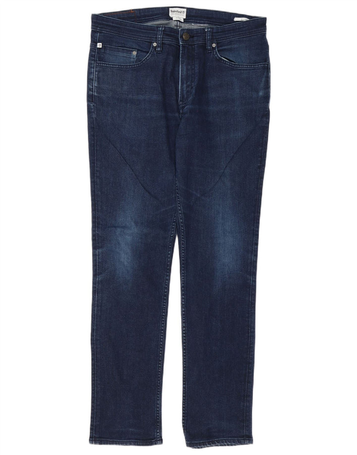 Jeans slim da uomo Timberland W34 L34 Blu navy