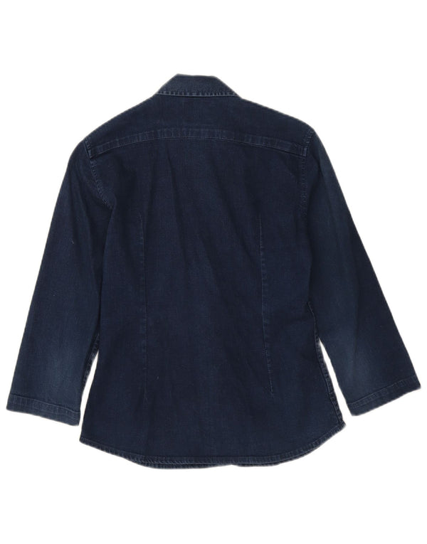 Camicia di jeans Levi's per ragazze con maniche a 3/4 15-16 anni piccola blu navy