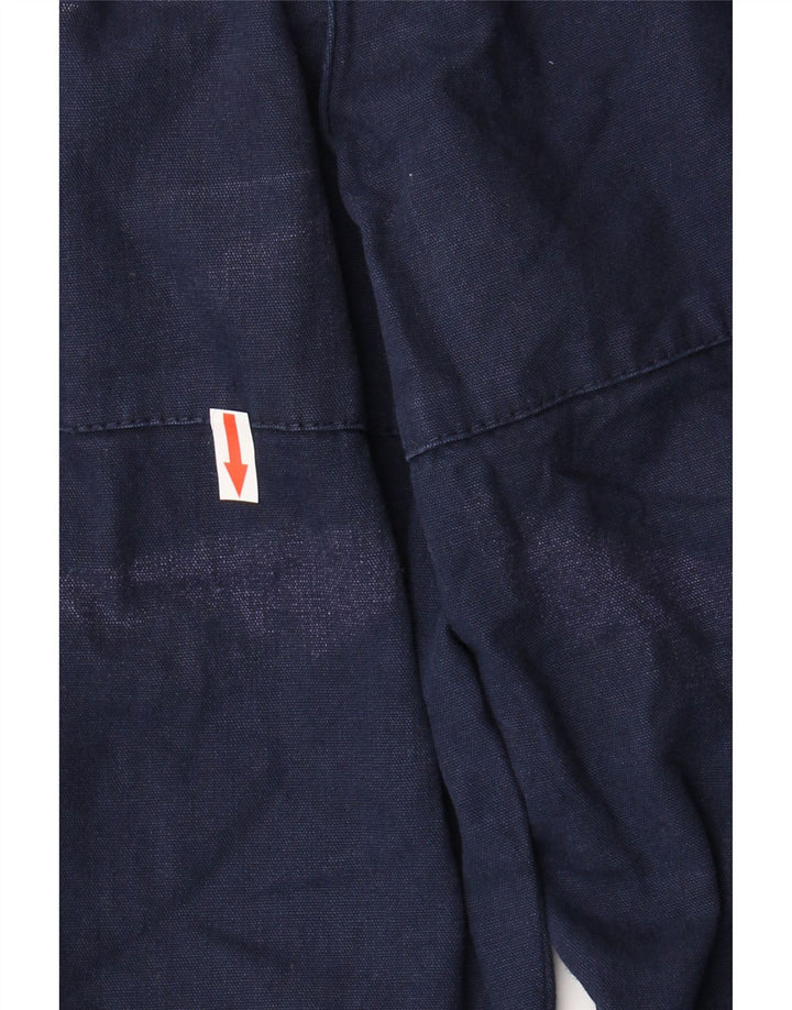 Pantaloni cargo dritti da uomo Murphy & Nye W29 L29 cotone blu navy