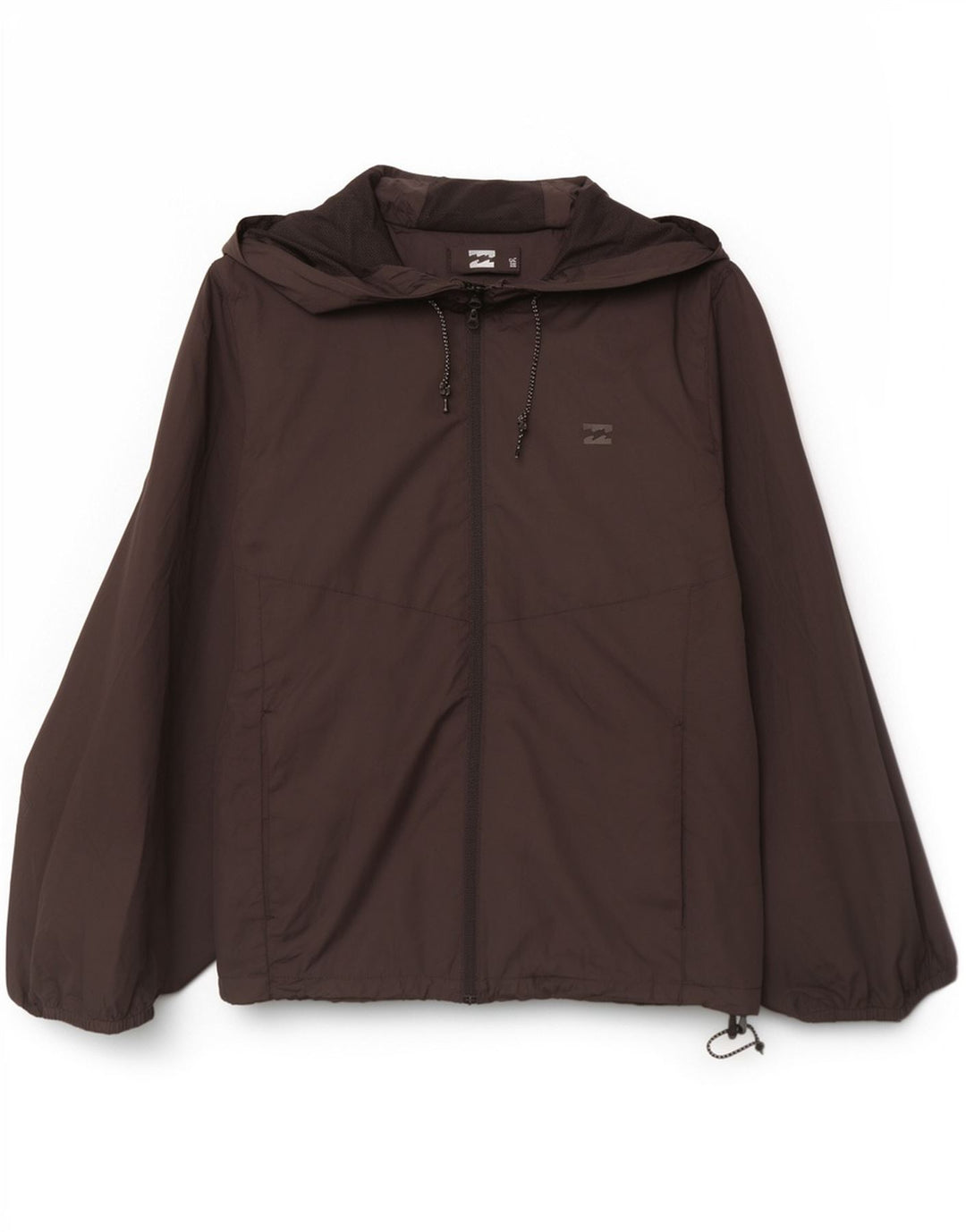 Giacca antipioggia da uomo con cappuccio Billabong UK 40 grande poliestere nero