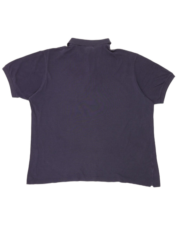 Polo da uomo Lacoste taglia 8 3XL cotone blu navy
