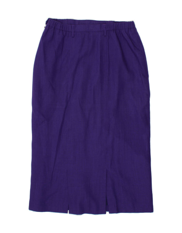 MONDI Womens Pencil Skirt IT 42 Medium W30  Purple