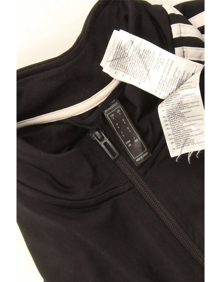 Tuta intera da uomo Adidas Large nera in poliestere