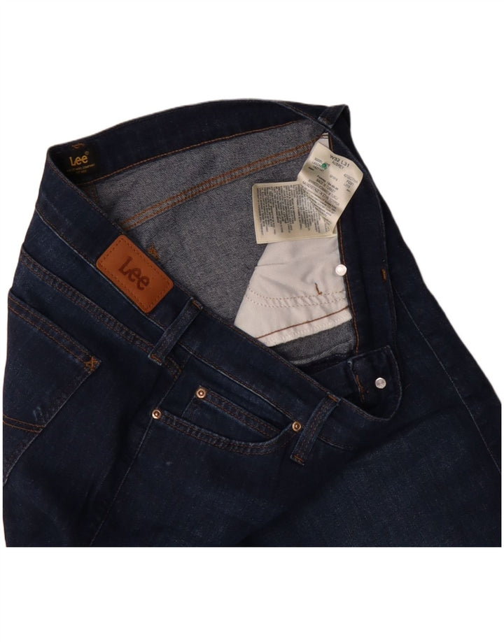 Jeans LEE da donna Aubrey a gamba larga W32 L31 cotone blu navy