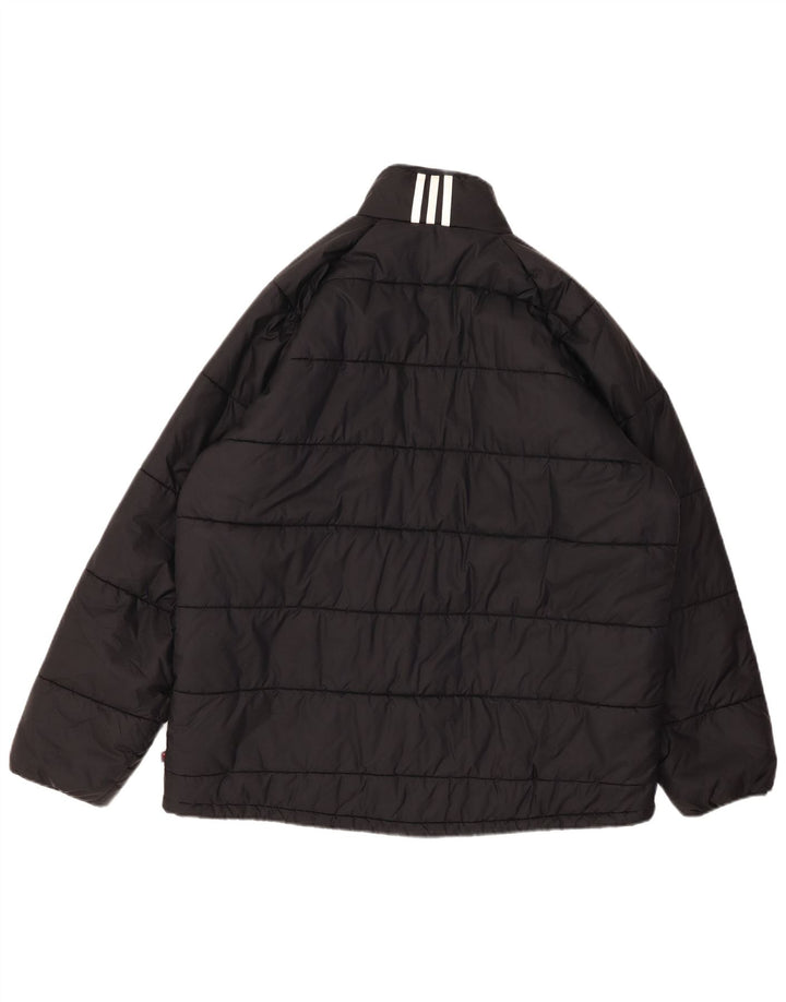 Giacca imbottita da uomo ADIDAS UK 42 XL nylon nero