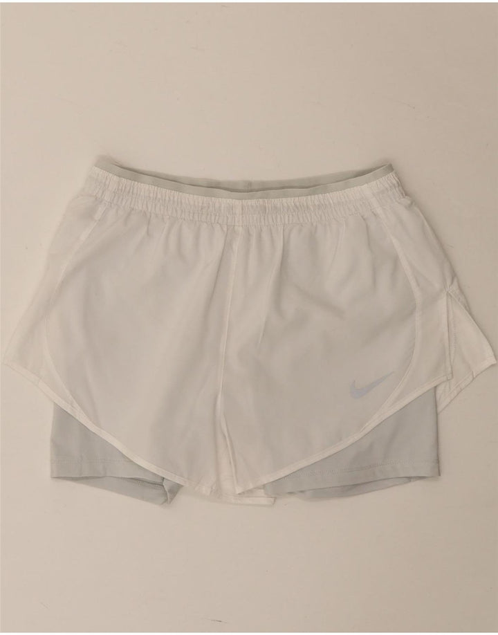 Gonna corta da donna Nike UK 10 piccola bianca