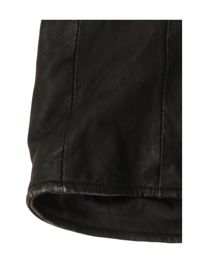 Giacca blazer a 1 bottone da donna Calvin Klein Jeans UK 10 piccola nera