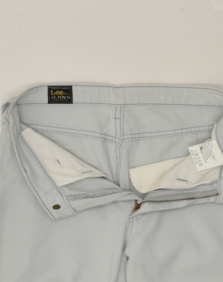 LEE Womens Casual Trousers W31 L27 Grey Cotton | Vintage Lee | Thrift | Second-Hand Lee | Used Clothing | Messina Hembry 