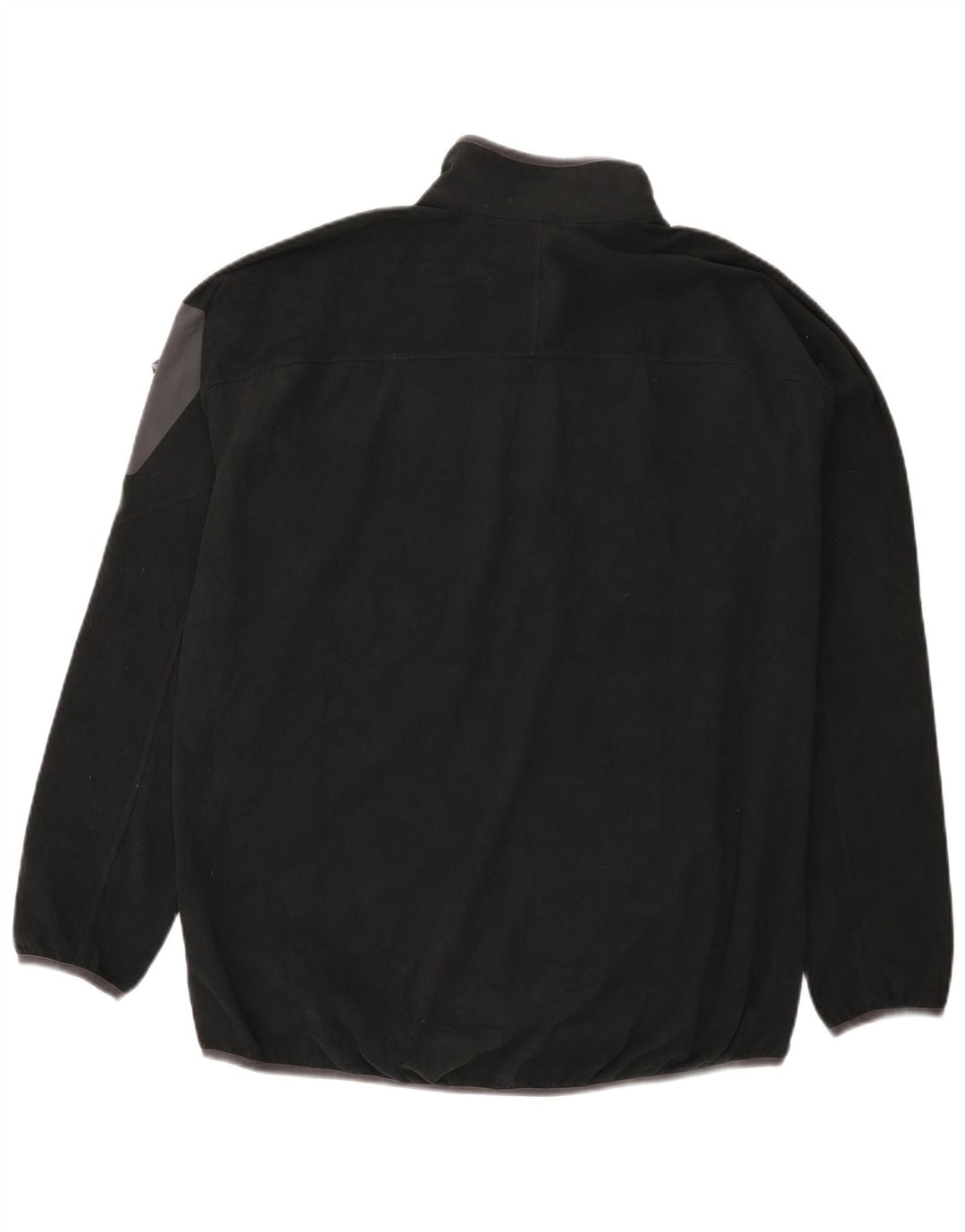 Maglione in pile da uomo Berghaus con zip e collo 2XL poliestere nero