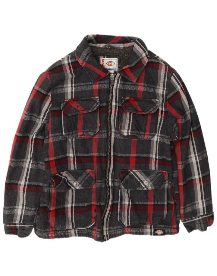 Dickies Giacca da uomo Sherpa Utility UK 40 Grande cotone a quadri multicolore