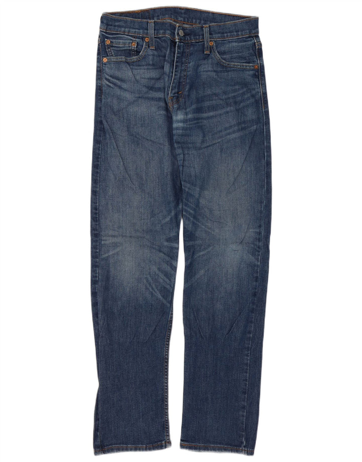 Jeans Levi's Uomo 513 Slim W30 L32 Cotone Blu