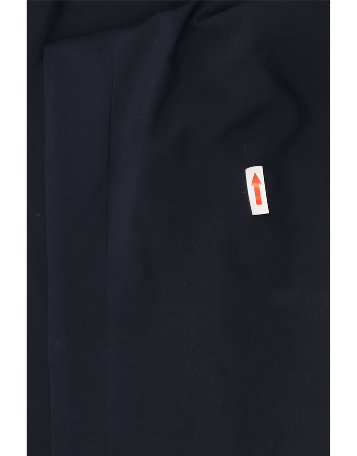Pantaloni da tuta da uomo Adidas Large in poliestere blu navy