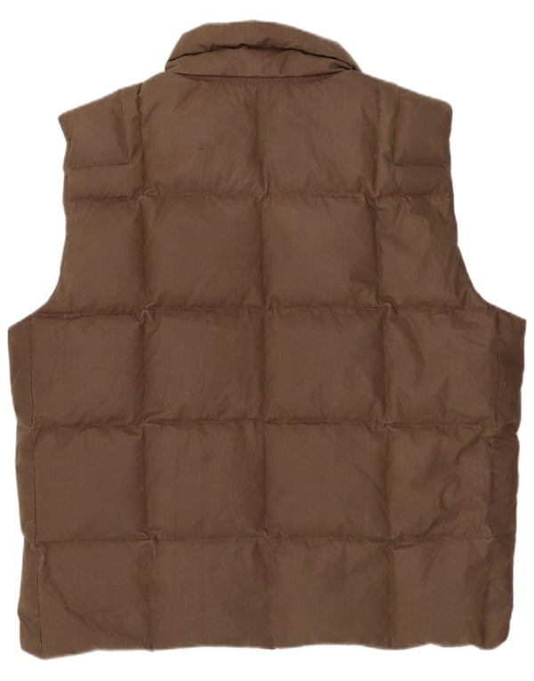 Gilet imbottito da uomo Diesel UK 40 Large Marrone Poliestere