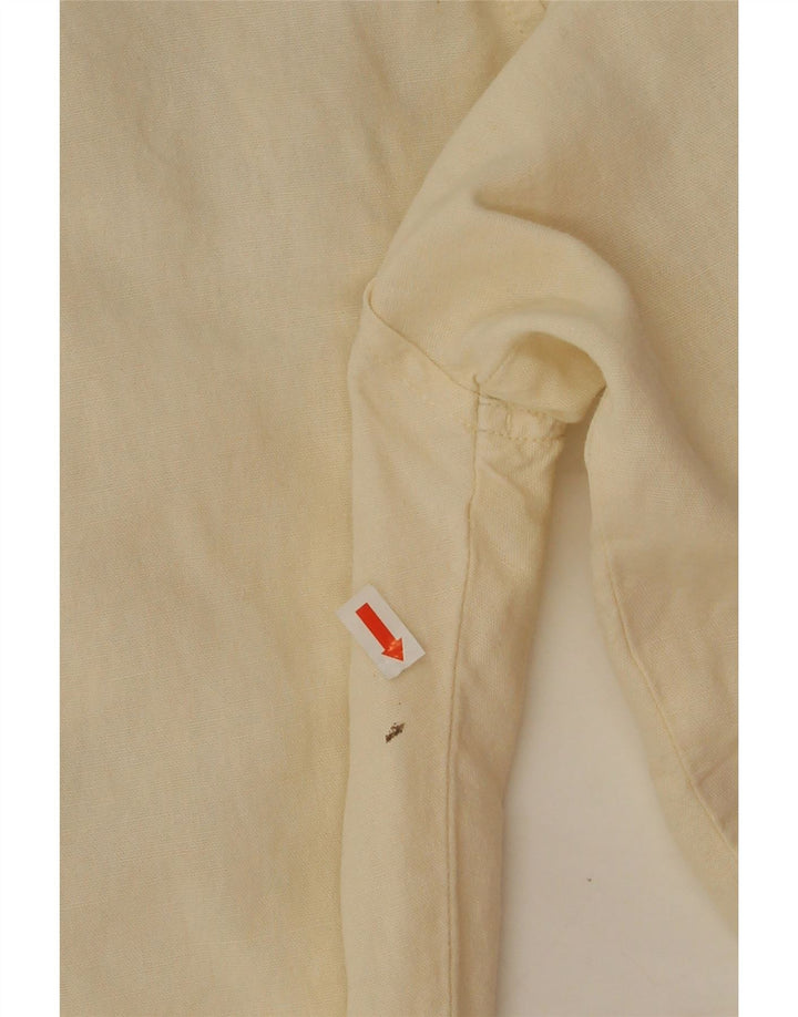 Bermuda da uomo Diesel W31 cotone bianco sporco medio