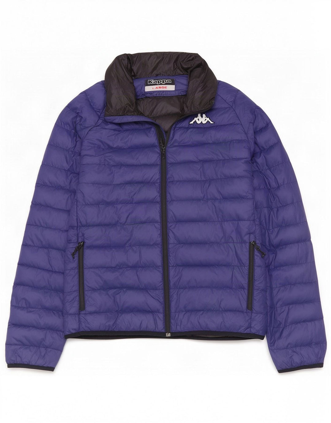 Giacca imbottita da uomo Kappa UK 40 Large blu navy in poliammide