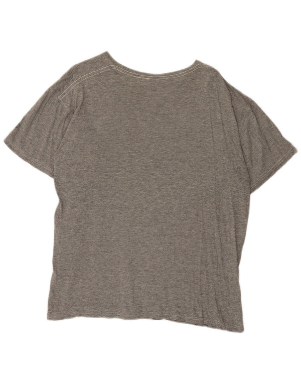 Maglietta grafica da donna Dunlop Top UK 20 2XL Grigio chiazzato