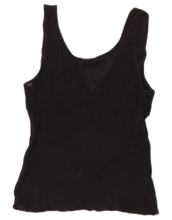 Canotta da donna Massimo Dutti UK 12 medio nero