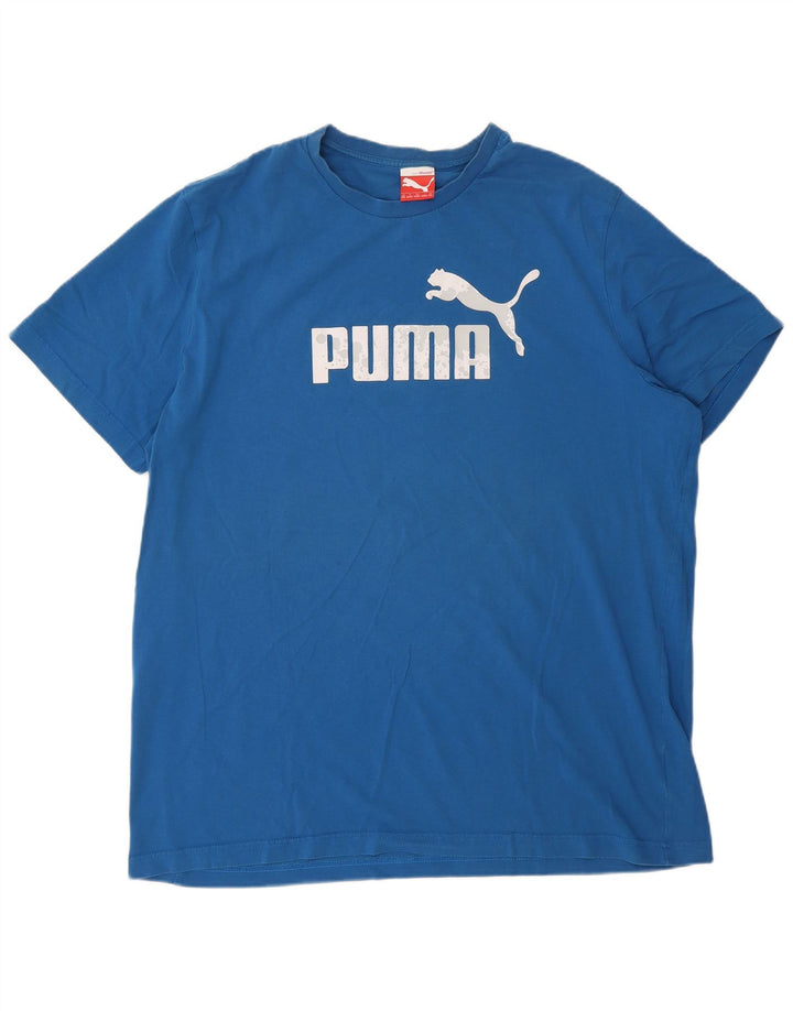 Maglietta grafica da uomo Puma Top 2XL Blu