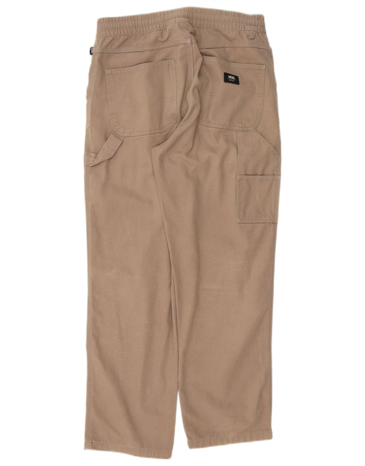 Pantaloni cargo dritti da uomo VANS piccoli W29 L28 Beige