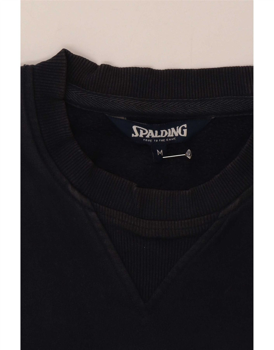 Felpa da uomo Spalding maglione medio blu navy
