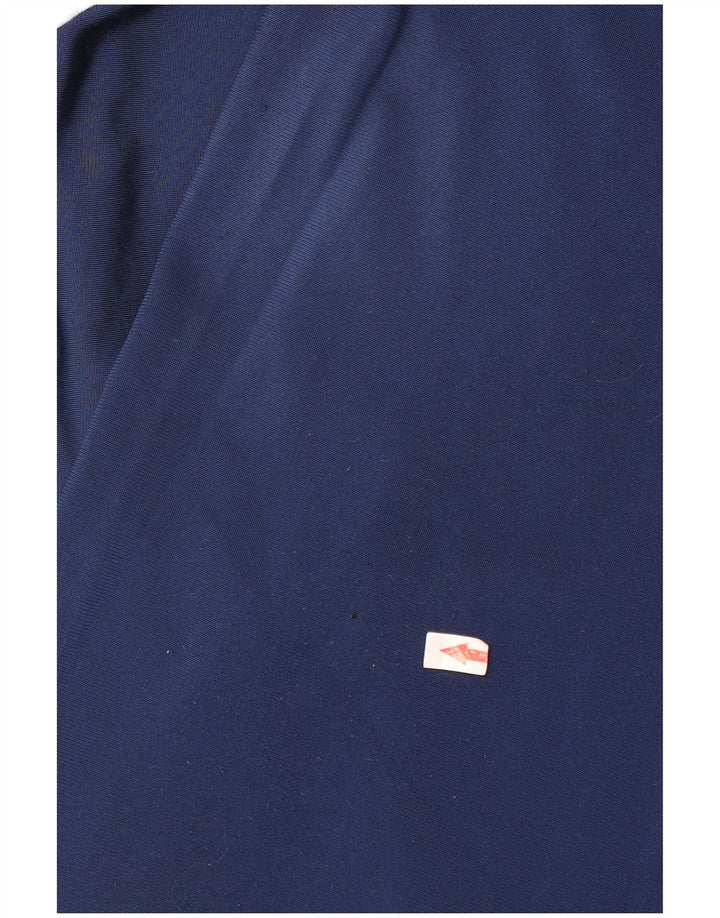 Giacca da tuta da uomo Adidas UK 40/42 Medium Blu Navy Colourblock