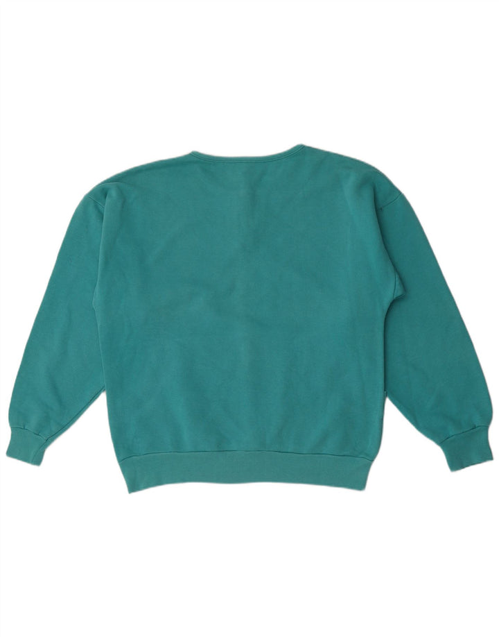 Felpa da donna con collo abbottonato Etirel UK 16 grande blu