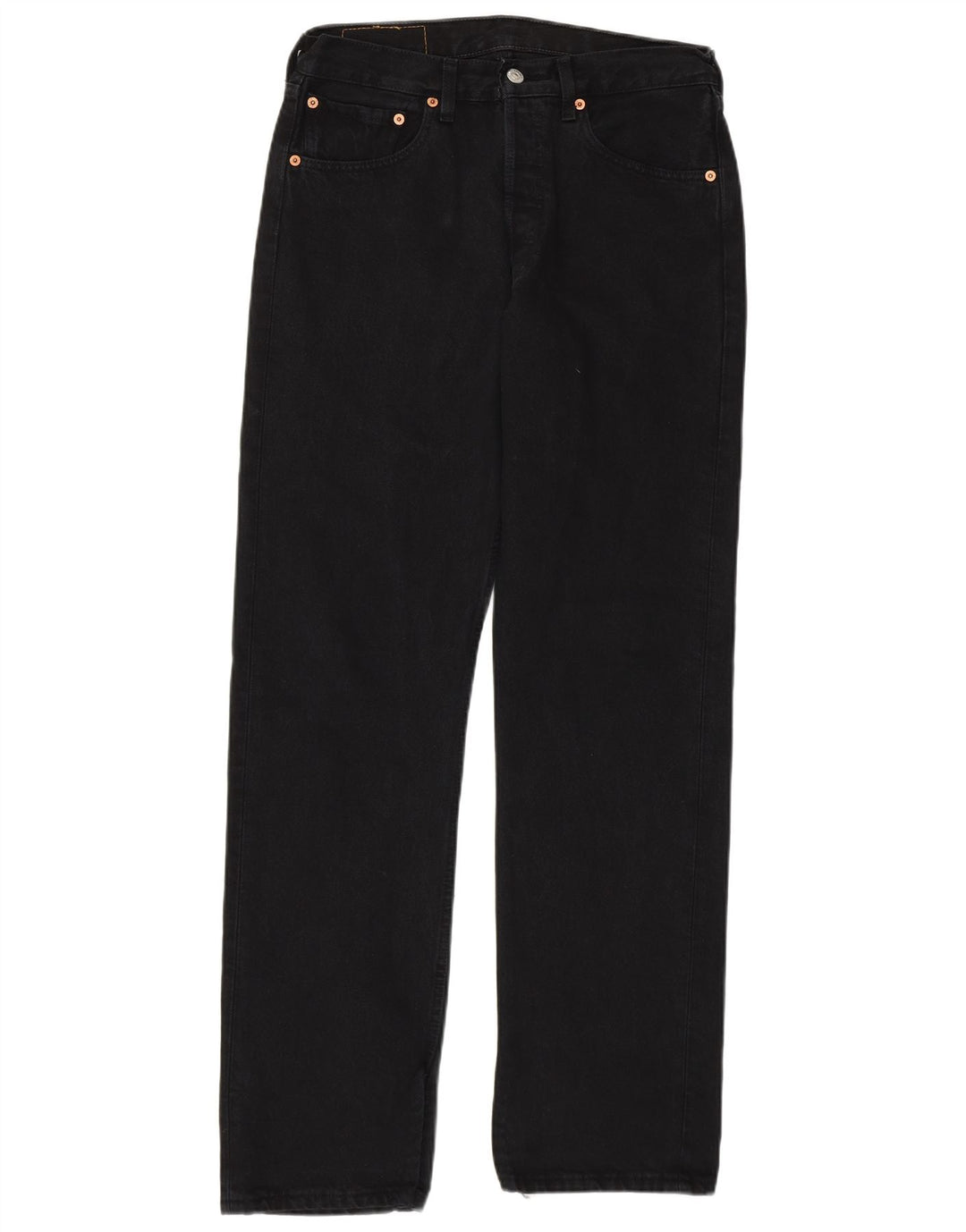 Levi's Uomo 501 Jeans dritti W31 L32 Cotone Nero