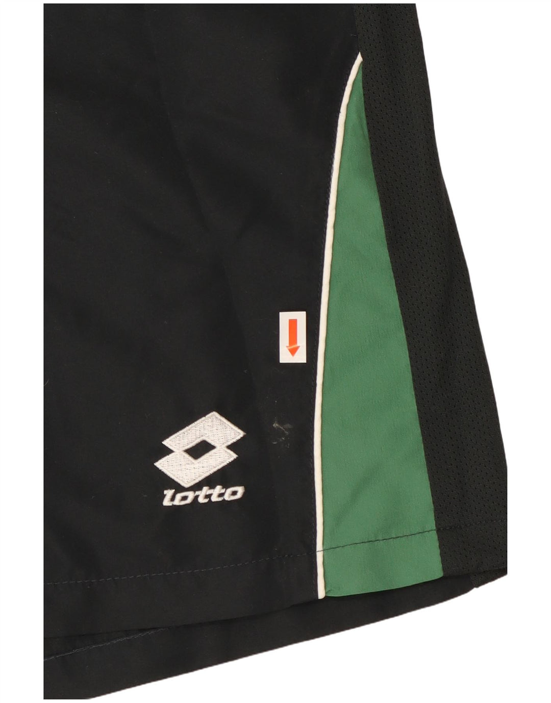 Pantaloncini sportivi da uomo Lotto Large in poliestere color block blu navy