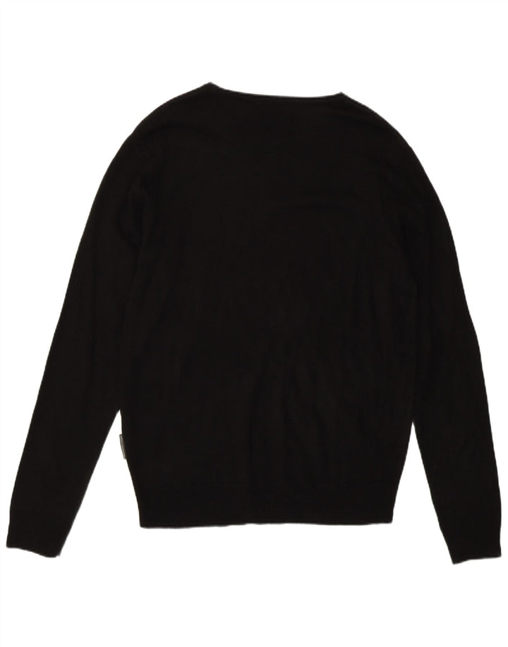 Maglione da uomo con scollo a barca French Connection, acrilico nero medio
