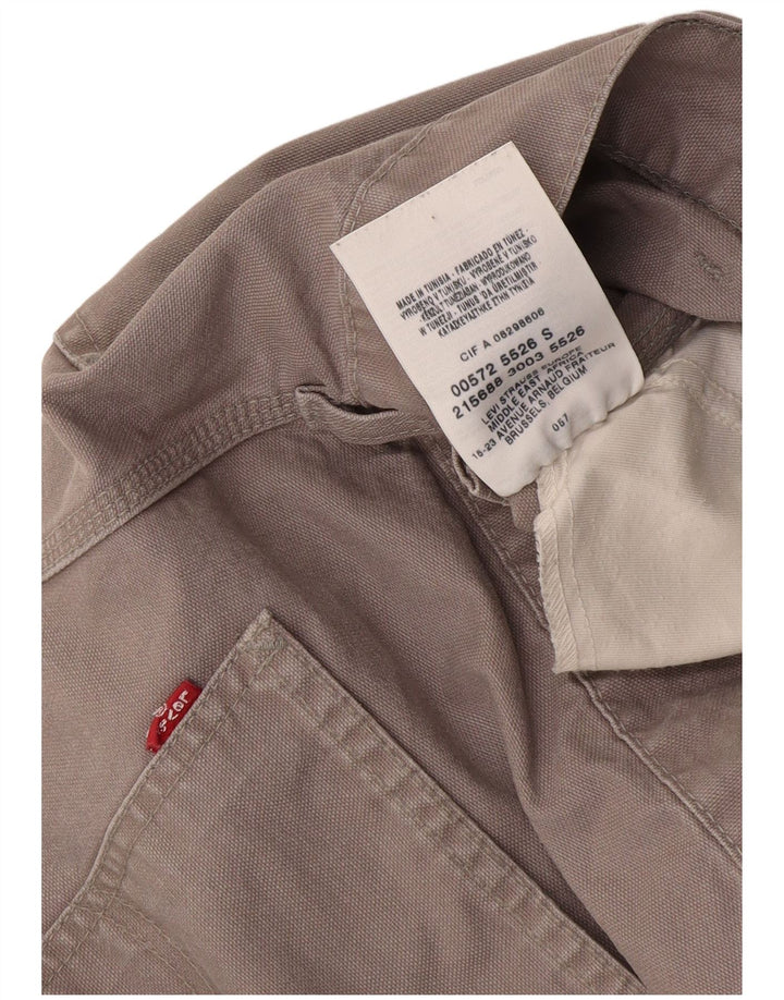 Pantaloni cargo dritti da uomo Levi's Small W29 L28 in cotone grigio
