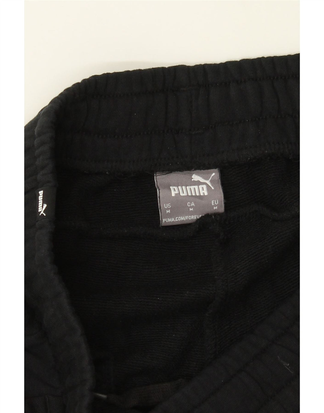PUMA Mens Tracksuit Trousers Medium  Black Vintage Puma and Second-Hand Puma from Messina Hembry 