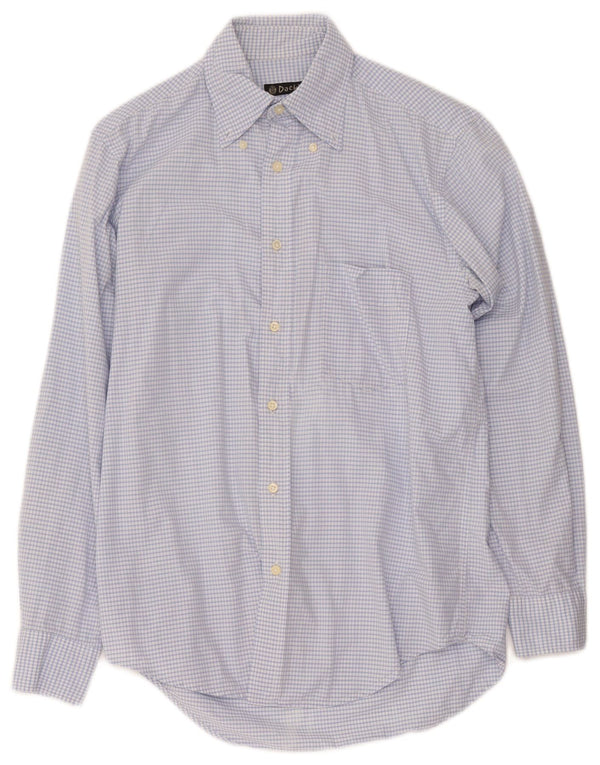 Camicia da uomo Dack piccola a quadretti blu