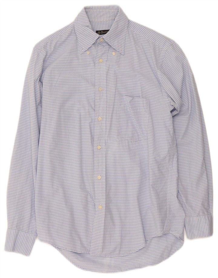Camicia da uomo Dack piccola a quadretti blu