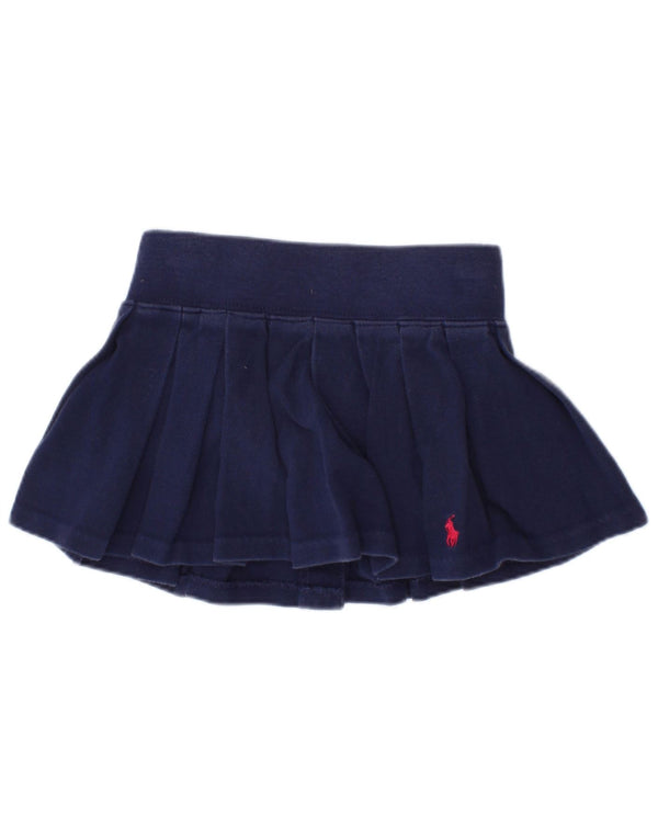 Polo Ralph Lauren Gonna per bambina 2-3 anni in cotone blu navy