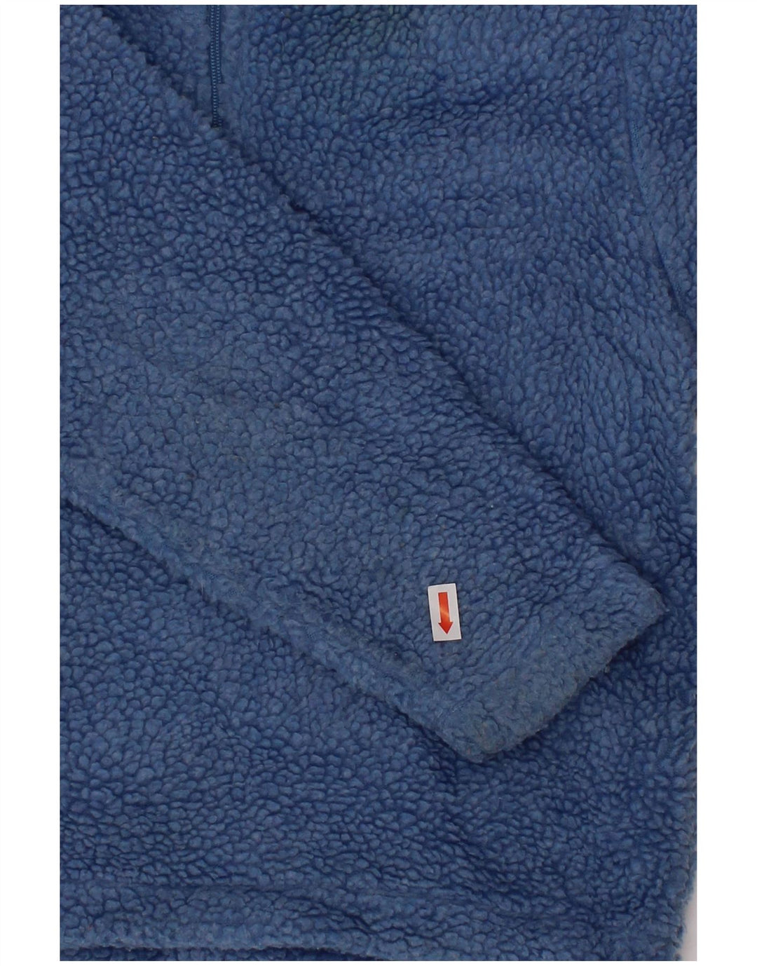 Maglione in pile con collo con zip grafico per ragazzi NAPAPIJRI 3-4 anni in poliestere blu