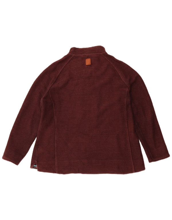 WEIRD FISH Giacca da tuta da donna UK 20 2XL Cotone marrone