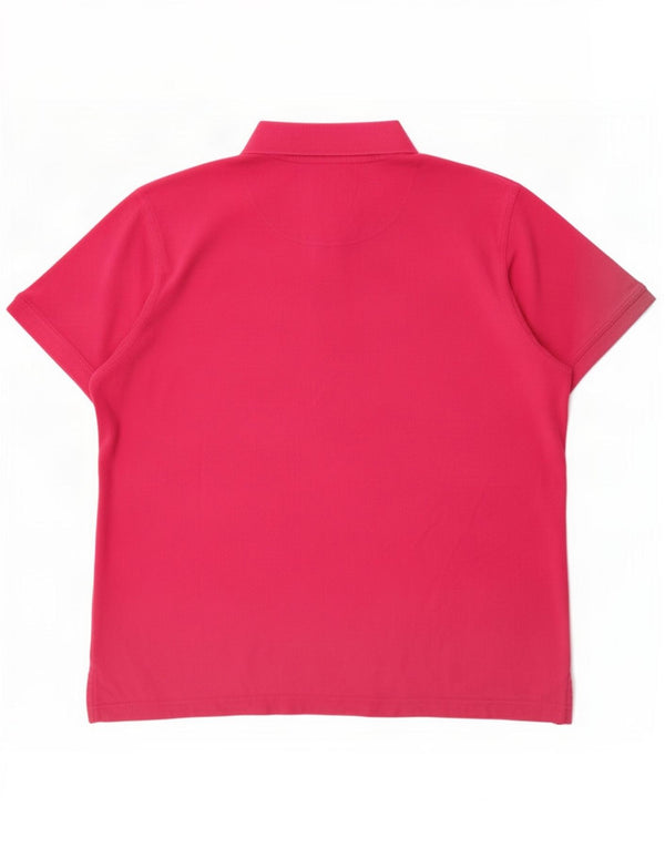 Polo da uomo Pierre Cardin 2XL Rosa Cotone