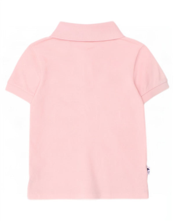 Polo Lacoste da bambino 7-8 anni in cotone rosa
