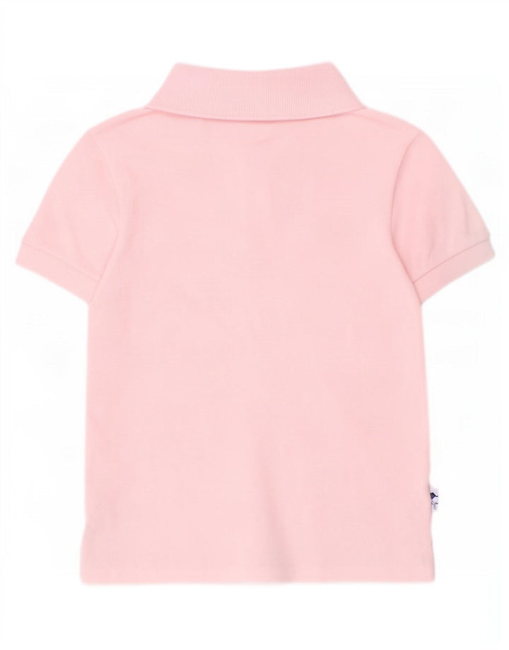 Polo Lacoste da bambino 7-8 anni in cotone rosa